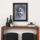 Animal Portrait II (Wolf) by Mercana Studio Hand Embellished Framed Art Print Matted under Glass from Mercana - Luna Furniture