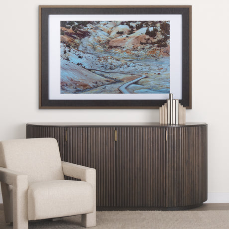 LassenVP by Chad Mackay a Framed Art Print Matted under Glass from Mercana - Luna Furniture