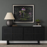 Mushroom by Chad Mackay a Hand Embellished Textured Framed Photo Art Print from Mercana - Luna Furniture