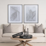 Shadows II by Mercana Studio a Hand Embellished Textured Framed Art Print Matted under Glass from Mercana - Luna Furniture
