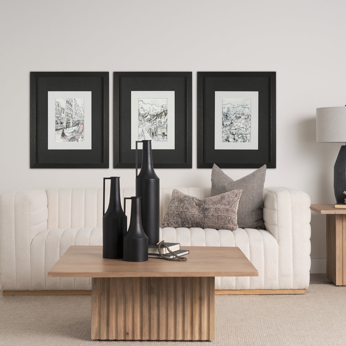 Travel memories VII by Natalia a Framed Art Print Matted under Glass from Mercana - Luna Furniture