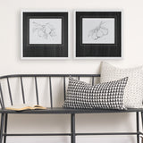 Fruit Sketch Apple by Mercana Studio a Hand Embellished Textured Framed Art Print Matted under Glass from Mercana - Luna Furniture