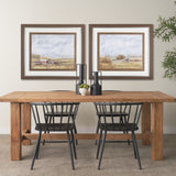 Farmland View II by Mercana Studio a Hand Embellished Textured Framed Art Print from Mercana - Luna Furniture