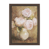 Fragrant Bloom by Mercana Studio Hand-Embellished Textured Framed Artwork Matted from Mercana - Luna Furniture