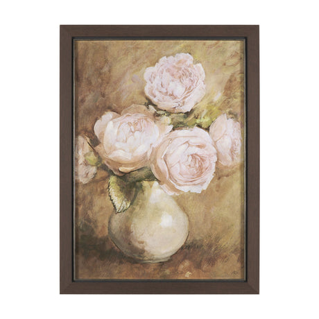 Fragrant Bloom by Mercana Studio Hand-Embellished Textured Framed Artwork Matted from Mercana - Luna Furniture