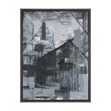 Community 1A by Mercana Studio Hand-Embellished Textured Framed Canvas Artwork from Mercana - Luna Furniture