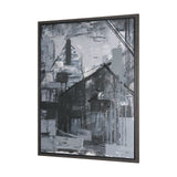 Community 1A by Mercana Studio Hand-Embellished Textured Framed Canvas Artwork from Mercana - Luna Furniture
