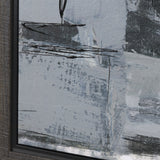 Community 1A by Mercana Studio Hand-Embellished Textured Framed Canvas Artwork from Mercana - Luna Furniture
