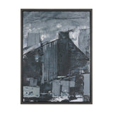 Community 4C by Mercana Studio Hand-Embellished Textured Framed Canvas Artwork from Mercana - Luna Furniture