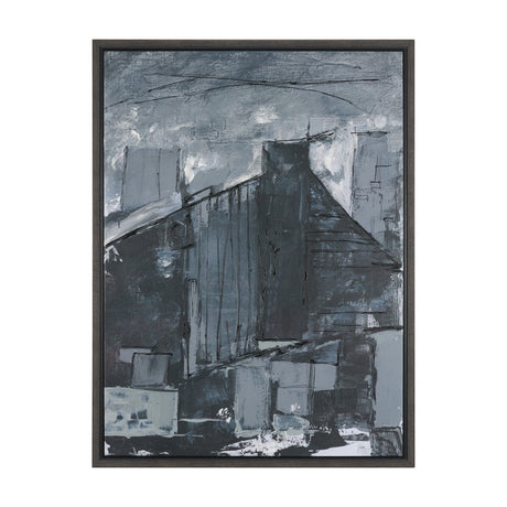 Community 4C by Mercana Studio Hand-Embellished Textured Framed Canvas Artwork from Mercana - Luna Furniture