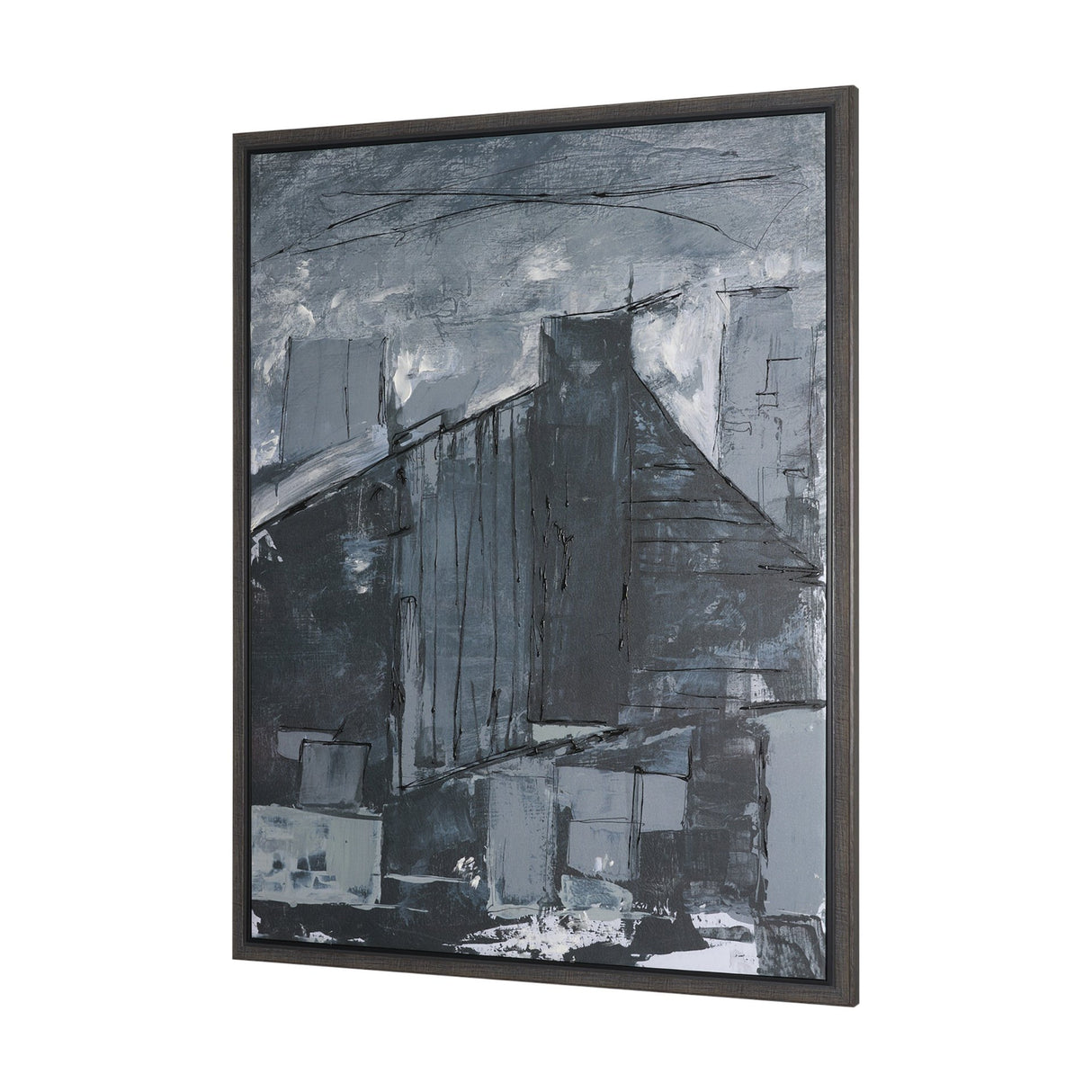 Community 4C by Mercana Studio Hand-Embellished Textured Framed Canvas Artwork from Mercana - Luna Furniture