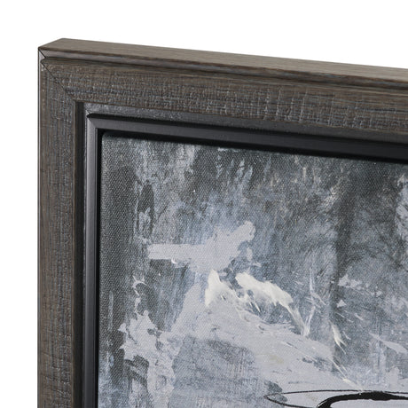 Community 4C by Mercana Studio Hand-Embellished Textured Framed Canvas Artwork from Mercana - Luna Furniture