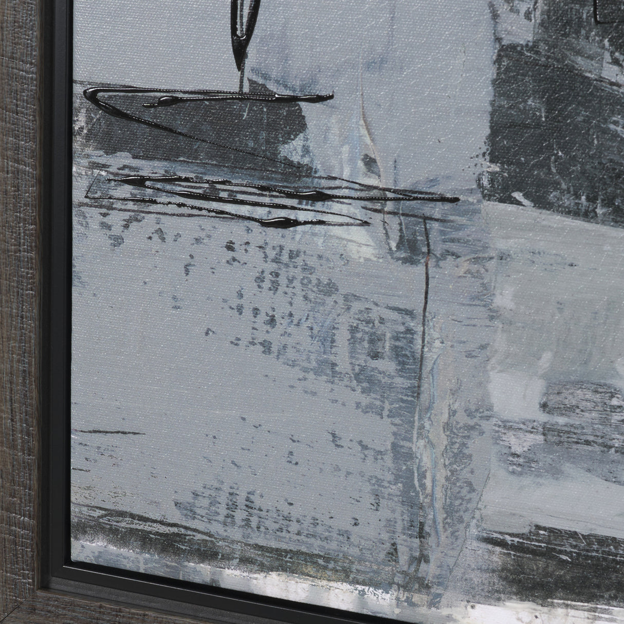 Community 4C by Mercana Studio Hand-Embellished Textured Framed Canvas Artwork from Mercana - Luna Furniture