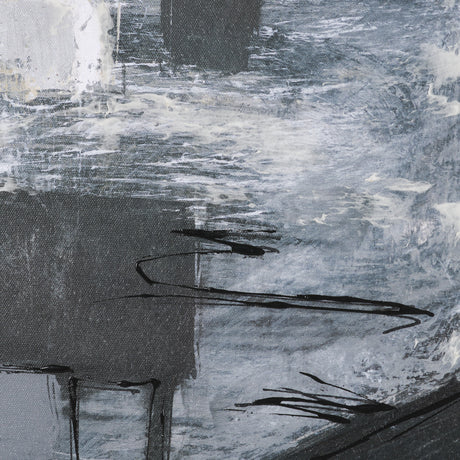 Community 4C by Mercana Studio Hand-Embellished Textured Framed Canvas Artwork from Mercana - Luna Furniture