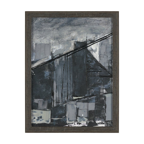 Community 1A by Mercana Studio Hand-Embellished Textured Framed Artwork Matted from Mercana - Luna Furniture