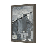 Community 1A by Mercana Studio Hand-Embellished Textured Framed Artwork Matted from Mercana - Luna Furniture