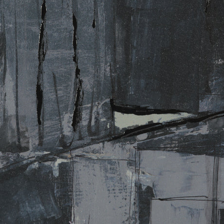 Community 1A by Mercana Studio Hand-Embellished Textured Framed Artwork Matted from Mercana - Luna Furniture