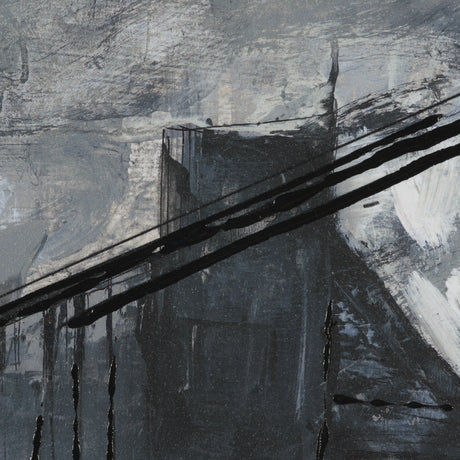 Community 1A by Mercana Studio Hand-Embellished Textured Framed Artwork Matted from Mercana - Luna Furniture
