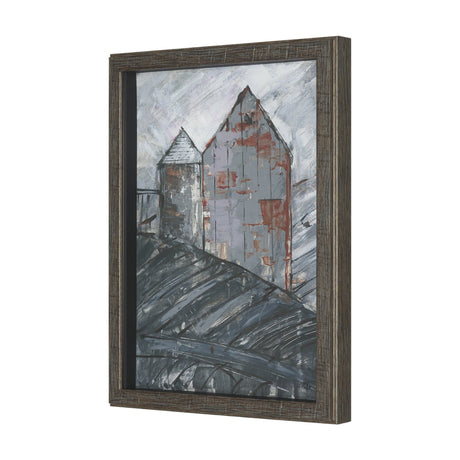Community 1B by Mercana Studio Framed Artwork Matted under Glass from Mercana - Luna Furniture