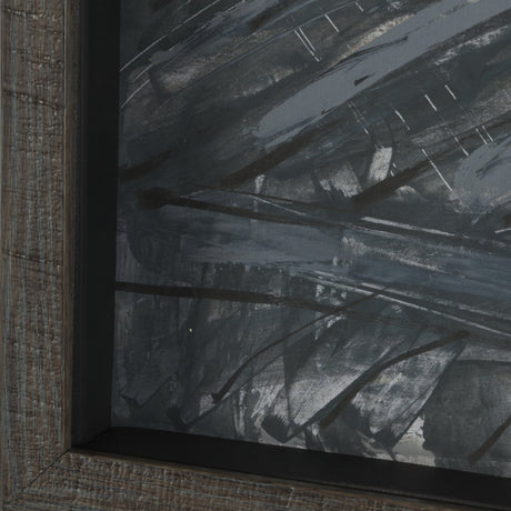 Community 1B by Mercana Studio Framed Artwork Matted under Glass from Mercana - Luna Furniture