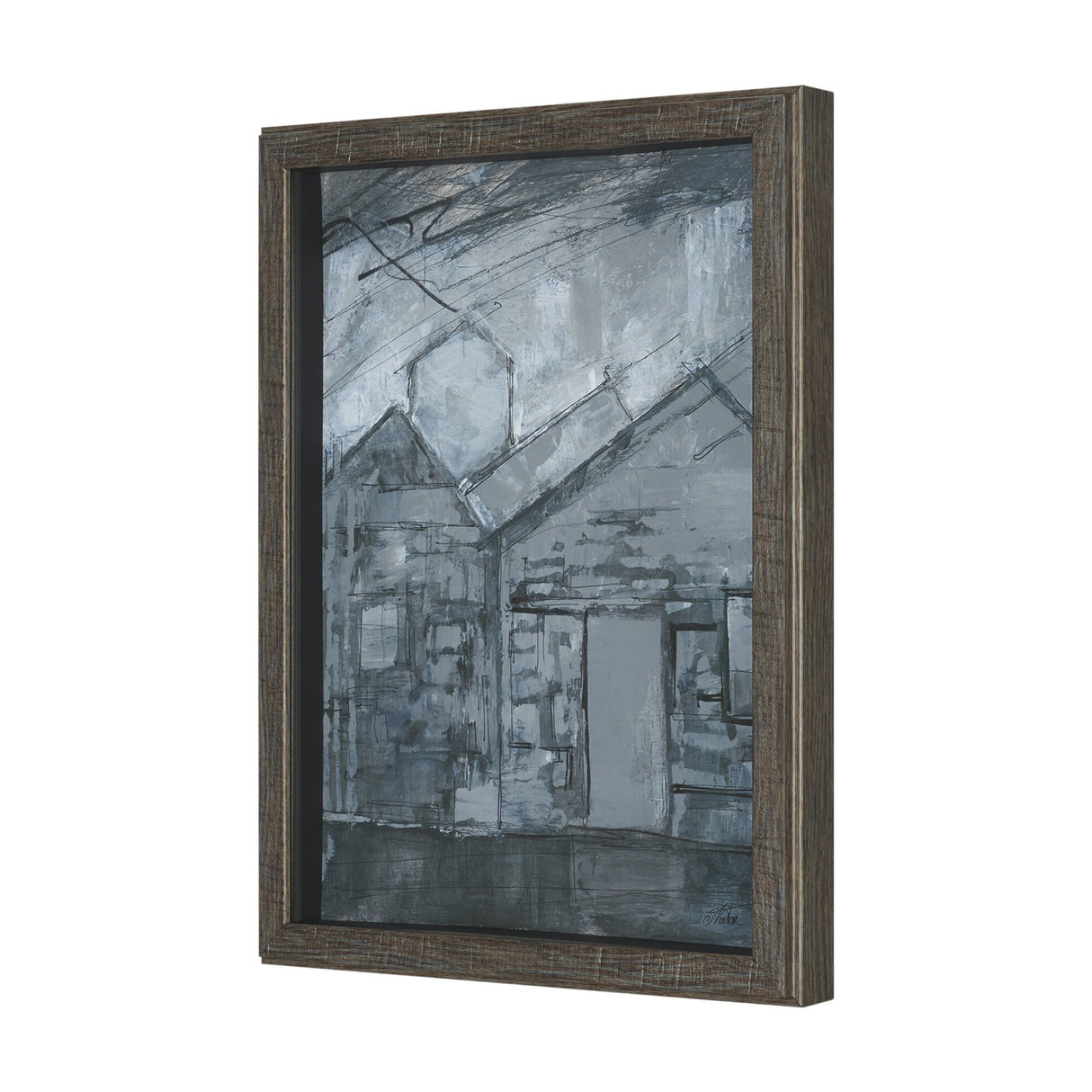 Community 1C by Mercana Studio Framed Artwork Matted under Glass from Mercana - Luna Furniture