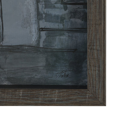 Community 1C by Mercana Studio Framed Artwork Matted under Glass from Mercana - Luna Furniture