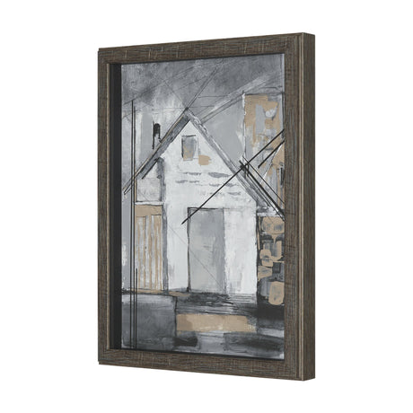 Community 2A by Mercana Studio Framed Artwork Matted under Glass from Mercana - Luna Furniture