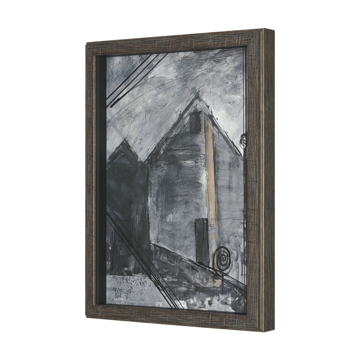 Community 2B by Mercana Studio Framed Artwork Matted under Glass from Mercana - Luna Furniture