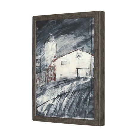 Community 2C by Mercana Studio Hand-Embellished Textured Framed Artwork Matted from Mercana - Luna Furniture