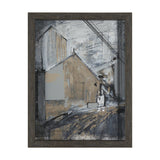 Community 3B by Mercana Studio Framed Artwork Matted under Glass from Mercana - Luna Furniture