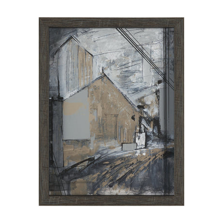 Community 3B by Mercana Studio Framed Artwork Matted under Glass from Mercana - Luna Furniture