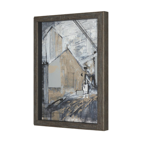 Community 3B by Mercana Studio Framed Artwork Matted under Glass from Mercana - Luna Furniture