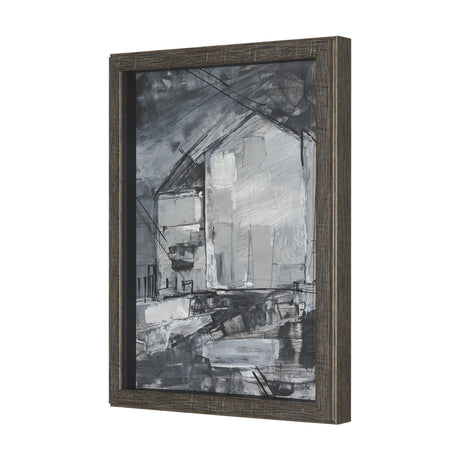 Community 3C by Mercana Studio Framed Artwork Matted under Glass from Mercana - Luna Furniture