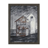 Community 3D by Mercana Studio Hand-Embellished Textured Framed Artwork Matted from Mercana - Luna Furniture