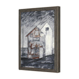 Community 3D by Mercana Studio Hand-Embellished Textured Framed Artwork Matted from Mercana - Luna Furniture