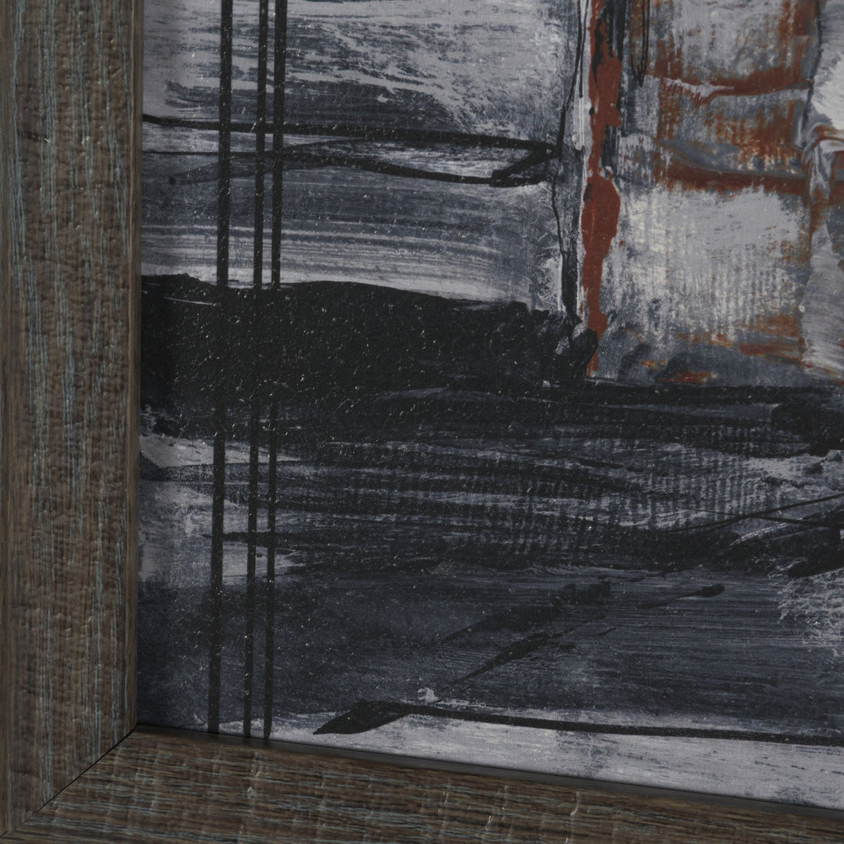 Community 3D by Mercana Studio Hand-Embellished Textured Framed Artwork Matted from Mercana - Luna Furniture
