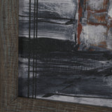 Community 3D by Mercana Studio Hand-Embellished Textured Framed Artwork Matted from Mercana - Luna Furniture