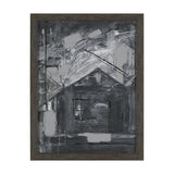 Community 4A by Mercana Studio Hand-Embellished Textured Framed Artwork Matted from Mercana - Luna Furniture