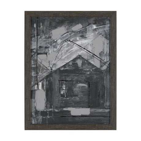 Community 4A by Mercana Studio Hand-Embellished Textured Framed Artwork Matted from Mercana - Luna Furniture