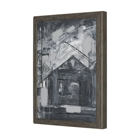 Community 4A by Mercana Studio Hand-Embellished Textured Framed Artwork Matted from Mercana - Luna Furniture