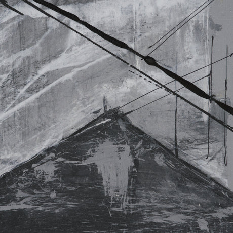 Community 4A by Mercana Studio Hand-Embellished Textured Framed Artwork Matted from Mercana - Luna Furniture