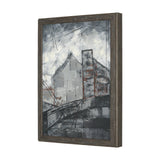 Community 4B by Mercana Studio Hand-Embellished Textured Framed Artwork Matted from Mercana - Luna Furniture