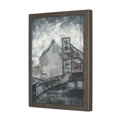 Community 4B by Mercana Studio Hand-Embellished Textured Framed Artwork Matted from Mercana - Luna Furniture