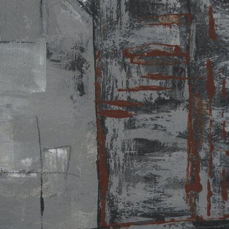 Community 4B by Mercana Studio Hand-Embellished Textured Framed Artwork Matted from Mercana - Luna Furniture