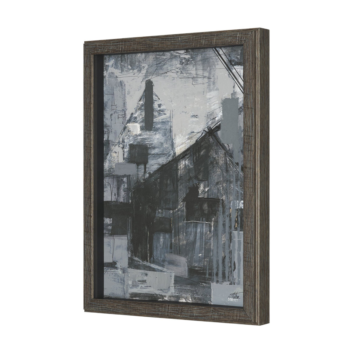 Community 4C by Mercana Studio Framed Artwork Matted under Glass from Mercana - Luna Furniture