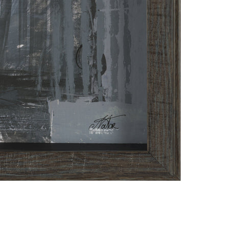 Community 4C by Mercana Studio Framed Artwork Matted under Glass from Mercana - Luna Furniture