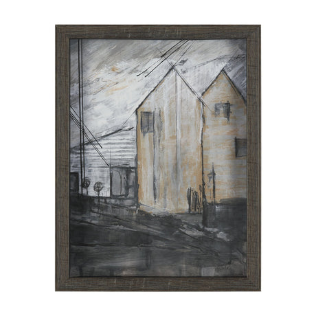 Community 4D by Mercana Studio Framed Artwork Matted under Glass from Mercana - Luna Furniture