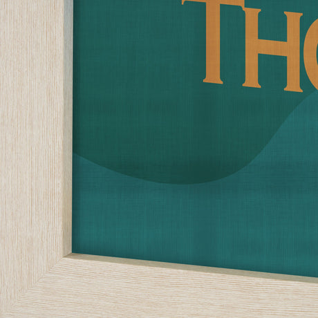 Thousand Islands GO (L) by Mercana Studio Textured Framed Artwork Matted from Mercana - Luna Furniture