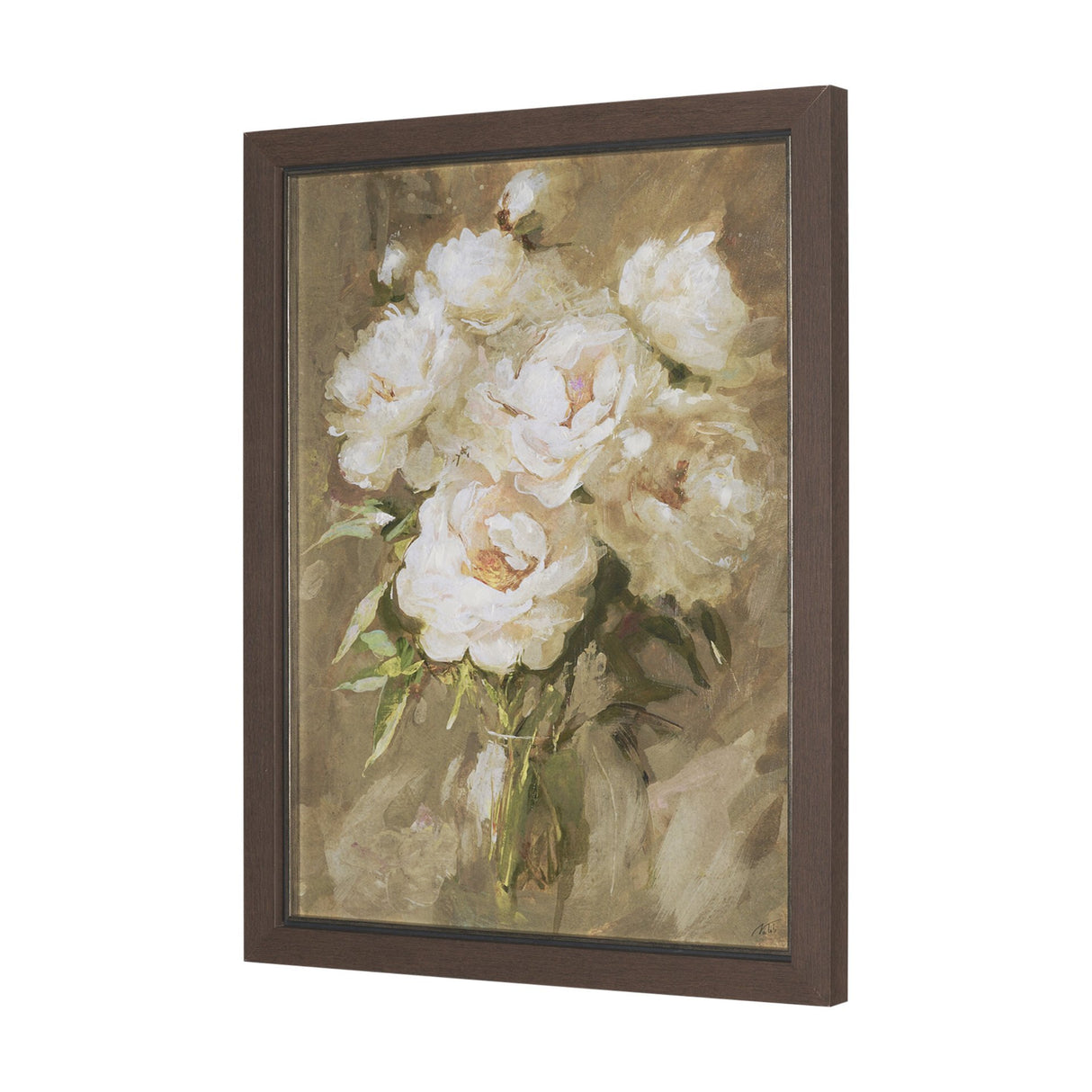 Exquisite Bloom by Mercana Studio Hand-Embellished Textured Framed Artwork Matted from Mercana - Luna Furniture