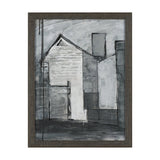 Community 3A by Mercana Studio Hand-Embellished Textured Framed Artwork Matted from Mercana - Luna Furniture